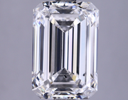3.01 Carat Emerald Shaped Excellent Cut F-VS2 IGI Certified Lab Grown Diamond