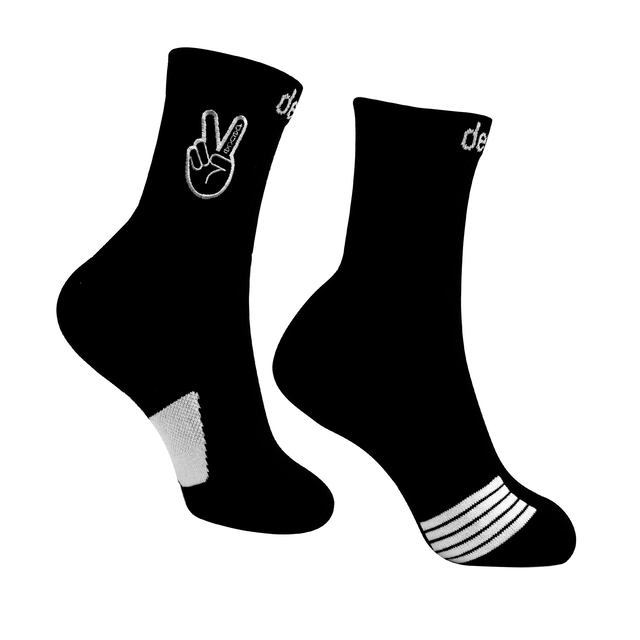 Deuce Mid Performance Socks | Black