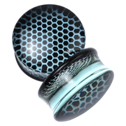 Honeycomb Glass Plugs
