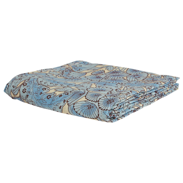 Lucia Linen Sheets - Cerulean