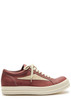 Suede and leather sneakers