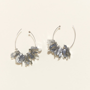 Mini Lolita Earrings Silver