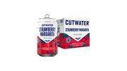 Cutwater Spirits Strawberry Margarita Cocktail Cans (12 fl oz x 4 ct)