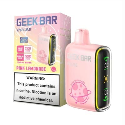 Pink Lemonade Geek Bar Pulse 15000 Disposable