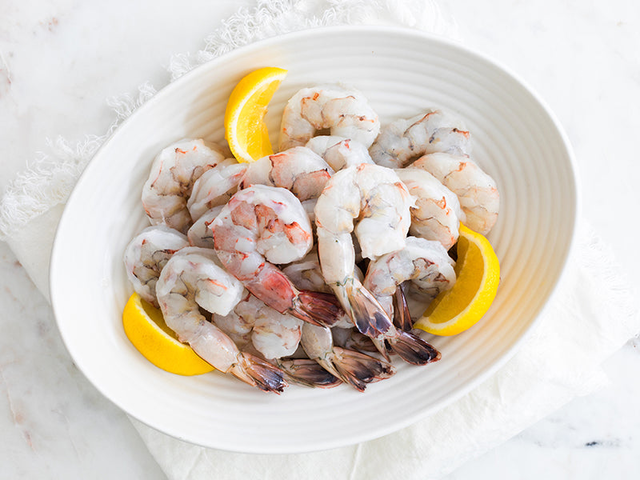 Wild Colossal Peeled & Deveined Blue Shrimp - 1lb