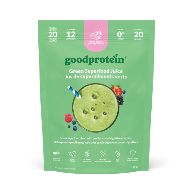 Mixed Berries - Green Superfood Juice