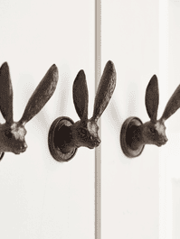 Hare Hook - Antique Bronze