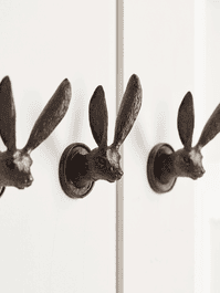 Hare Hook - Antique Bronze