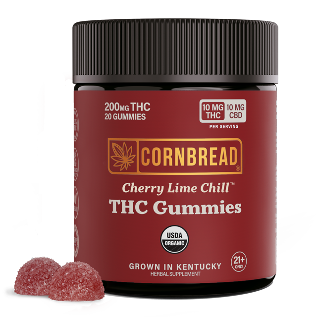 Cherry Lime Chill THC Gummies, 10mg