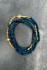 Emerald Queen Crystal With Clasp Waist Bead