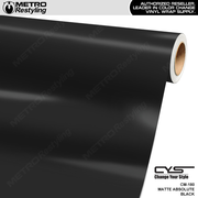 CYS Matte Absolute Black Vinyl Wrap | CM-180