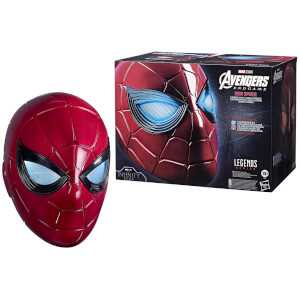 Hasbro Marvel Legends Series Spider-Man Iron Spider Electronic Helmet Replica