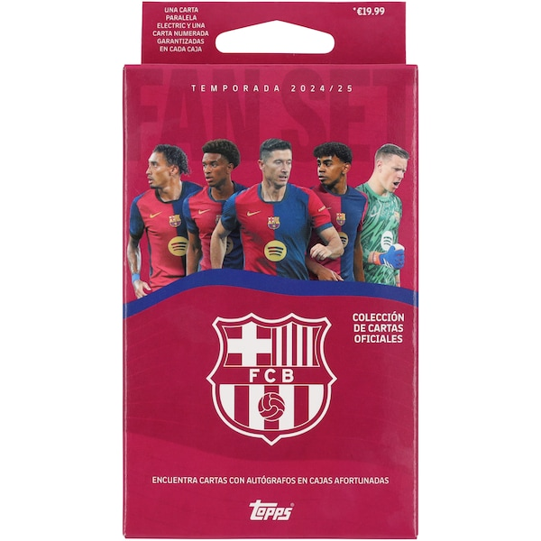 Barcelona Topps Trading Cards Fan Set 24-25