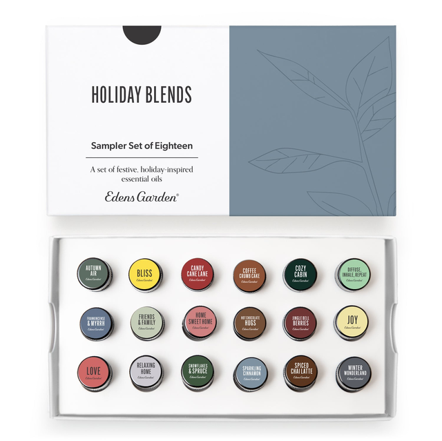 Holiday Essential Oil Blends- Sampler Set of 18