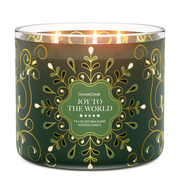 Joy To The World 3-Wick Candle
