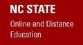 NC State University Online and Distance Education logo