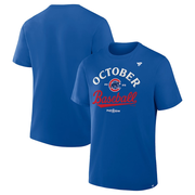 Chicago Cubs October Baseball 2025 MLB Postseason Locker Room T-Shirt