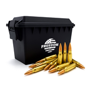 Bulk Freedom Munitions 300 Blackout Ammo- 147 Gr Full Metal Jacket (FMJ), 250 rounds, New