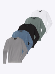 AO Forever Long Sleeve Tee 5-Pack
