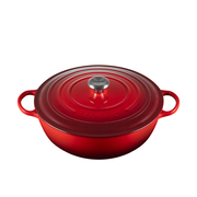 Le Creuset Signature Cast Iron Marmite 26cm - 4.1L Cerise