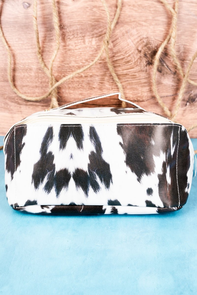 25% OFF! Seize The Moo-Ment Jetsetter Expandable Makeup Bag