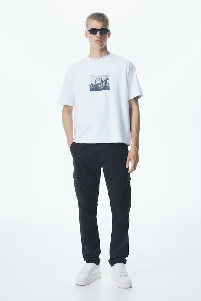 Slim-Fit Cargo Pants