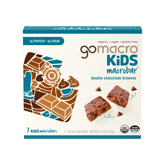 Double Chocolate Brownie Kids MacroBar Multipack