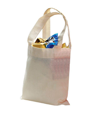 24 ct Mini Cotton 6 in Tote Bags - Pack of 24