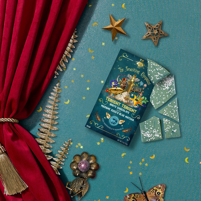 Smashing Pumpkins x Vosges Tonight, Tonight Matcha White Chocolate Bar