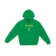 The Pleasing x JW Anderson Logo Hoodie in Grass Green