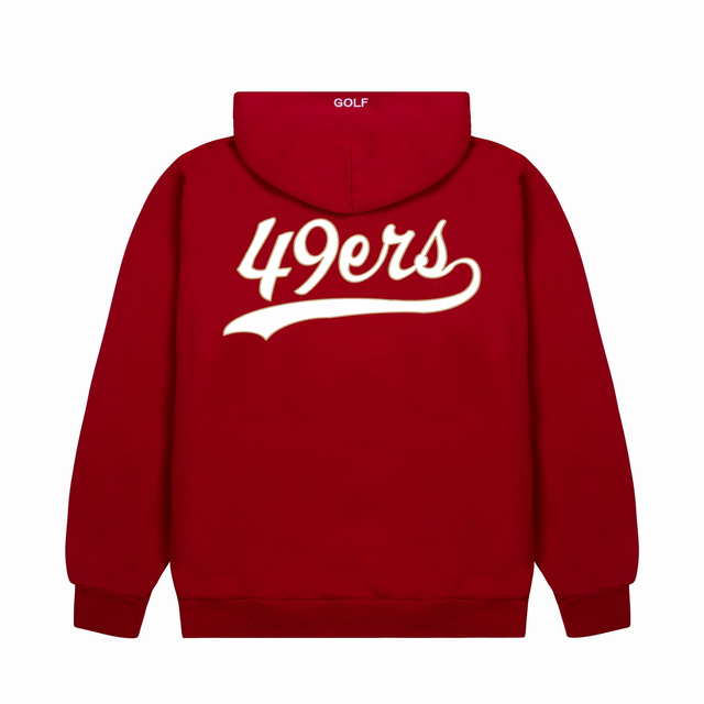 49ERS CUTOUT HOODIE by GOLF WANG