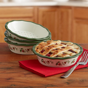 Winterberry® Set of 4 Mini Pie Plates