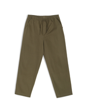 Olive Herringbone Leisure Pant