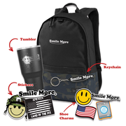 Smile More Backpack Bundle