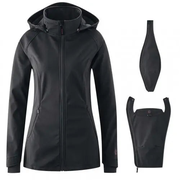 Mamalila Allrounder Black Softshell Maternity and Babywearing Jacket