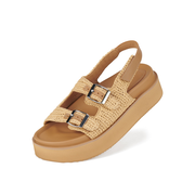 Ace Sandal Weave All Tan