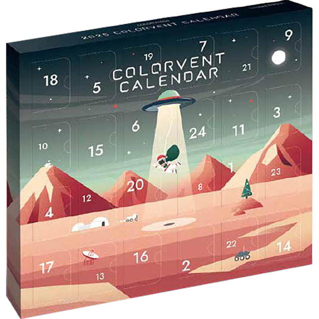 Colorverse 2025 Colorvent Ink Calendar (Limited Edition)