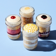 Summer Cupcake Jar 4-Pack