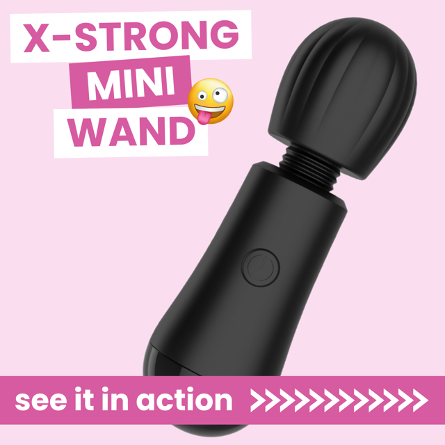 Mini Silicone Wand Massager