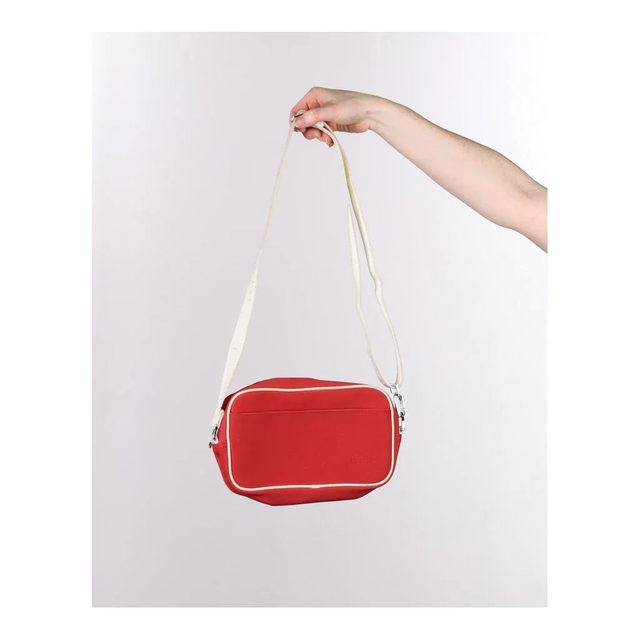 Lacoste Crossbody Bag - No Size Red Leather