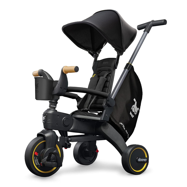 New Doona Liki Trike S5 Tricycle (Nitro Black) (Missing Parts)