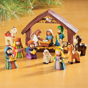 Resin Tabletop Nativity Set