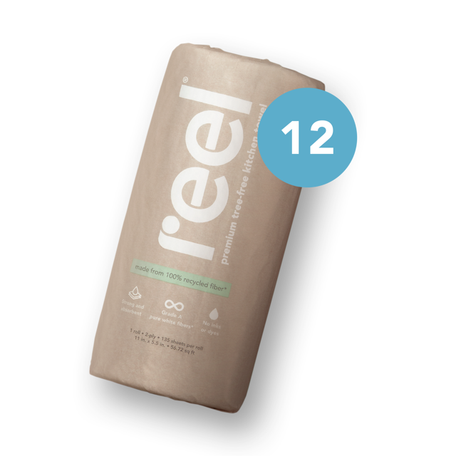 Reel Recycled Paper Towels