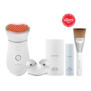 TRINITY+ and Wrinkle Reducer Attachment - Smart Advanced Facial Toning Device with LED Red Light Attachment