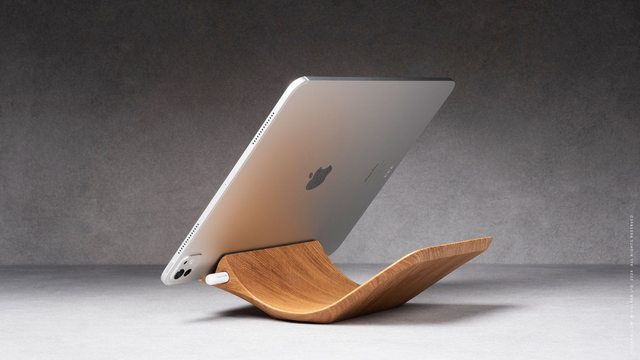 iPad Stand Wood