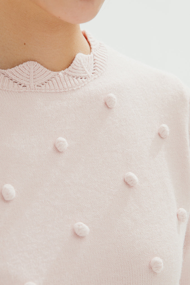 Wild Cherry Jumper (Baby Pink)