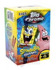 2025 Topps Chrome Spongebob Squarepants 25th Anniversary Blaster Box