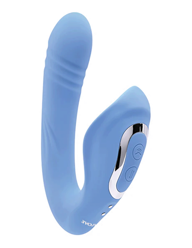 Evolved Tap & Thrust Thrusting Vibrator