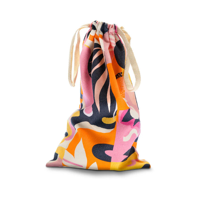Blush The Collection Burst Drawstring Cotton Toy Bag