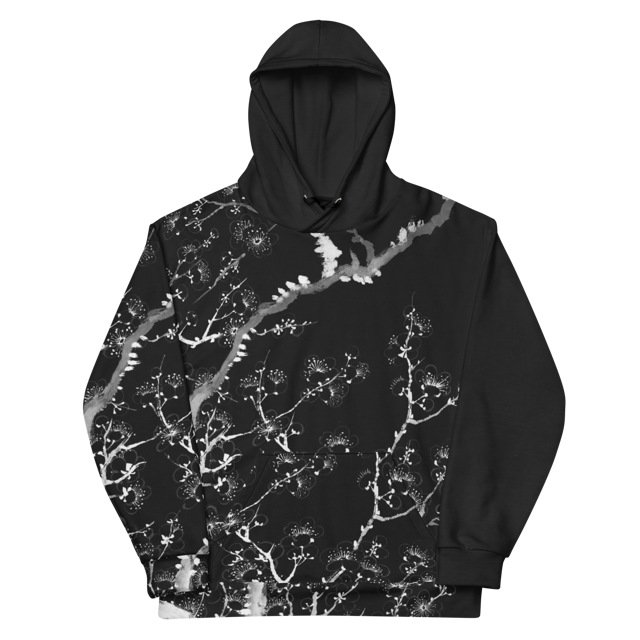 Cherry Bloom [Black] • Hoodie